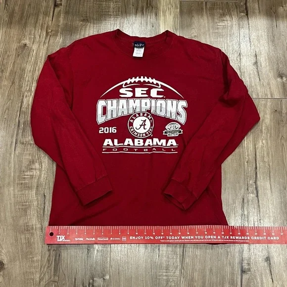 Shirts 216 Alabama Crimson Tide Sec Champions Shirt Long Sleeve